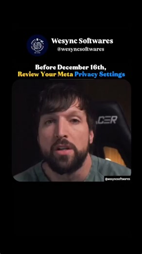 Wesync Softwares on Instagram: ""To train effective models, a significant amount of information is needed." That's Meta explaining how Al systems improve - by learning from publicly available information and content people choose to share publicly. Privacy topics This does not mean private DMs are suddenly being read. It means what you post publicly can contribute to large-scale pattern learning. So the real takeaway before December 16 isn't panic it's awareness. Understand the difference betwee