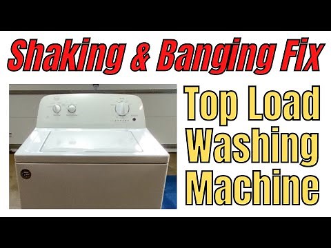 EASY FIX for an Out-of-Balance Washing Machine | Roper Top Load Washing Machine Shaking Violently