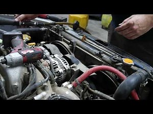 2005 Subaru Forester Pt 2 Engine removal