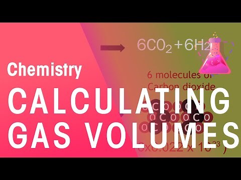 How To Calculate Gas Volumes | Chemical Calculations | Chemistry | FuseSchool