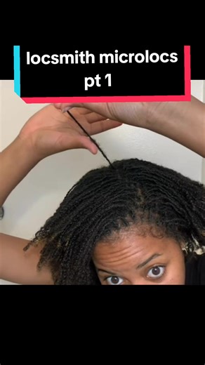 Interlocking Technique for Sister Locs/Microlocs: Frizz Control and Maintenance