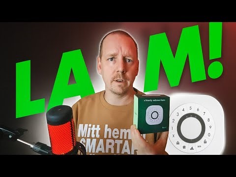 Gratis hemlarm i Home Assistant + Larmpanel keypad + Alarmo