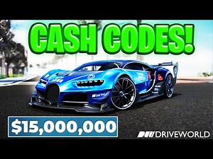 Drive World CASH CODES!