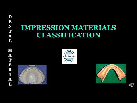 IMPRESSION MATERIALS - CLASSIFICATION