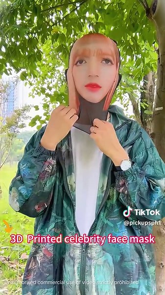 3D Printed Celebrity Face Masks: Unique Designs