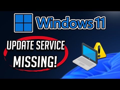 Fix Windows Update Service Is Missing in Windows 11/10