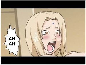 Naruto claps tsunade