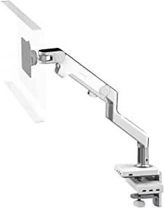 Amazon.com: HumanScale M8 Monitor Arm with M/Connect USB 3.0 Dual-Video Docking Station with Integrated Clamp Mount Aluminum White : Electronics