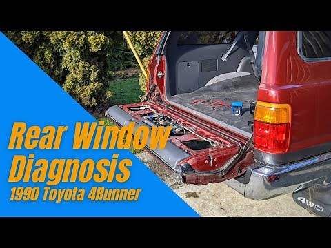 2nd Gen 4Runner Tailgate Window