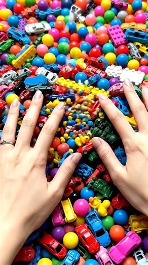 ASMR Toy Squeeze Experiment — Mesmerizing Results! 😍 #ai #viral #shorts #asmr