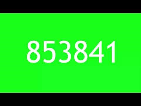 Countdown Green Screen - Animated Timer 10 hours 4K. #greenscreen
