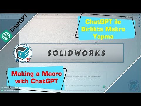 SOLIDWORKS - Making a Macro with ChatGPT ⌨️| Beginner