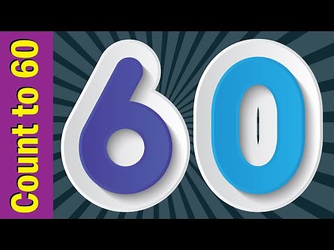 Count to 60 Chant | Learn Numbers 1 to 60 | Learn Counting Numbers | ESL for Kids | Fun Kids English