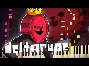 Deltarune - CHECKER DANCE | Piano Tutorial | Synthesia