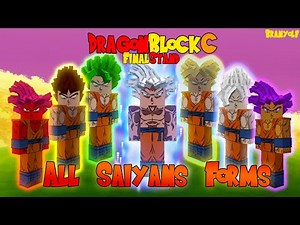 Dragon Block C Final Stand : All Saiyans Forms [Masterd Ultra Instinct + More !]