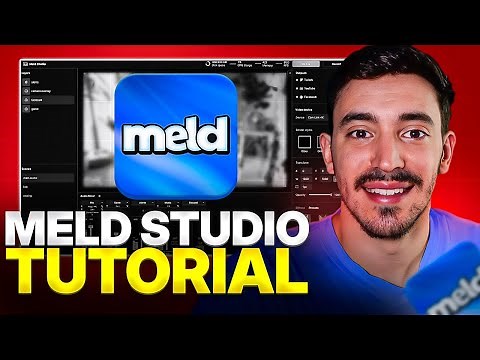 How to Stream in MELD STUDIO | Complete Tutorial