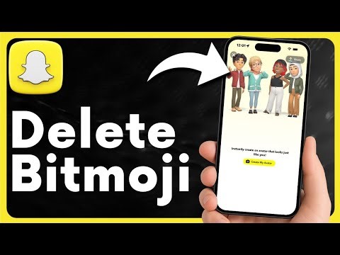 How to Remove Your Bitmoji from Snapchat