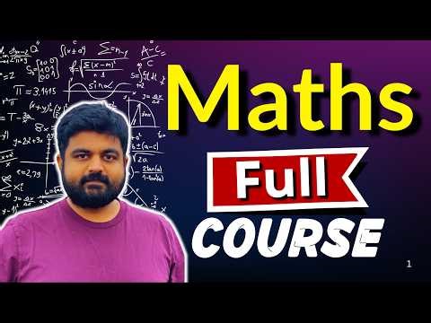 Maths for Technical Interviews - FREE - Full Course