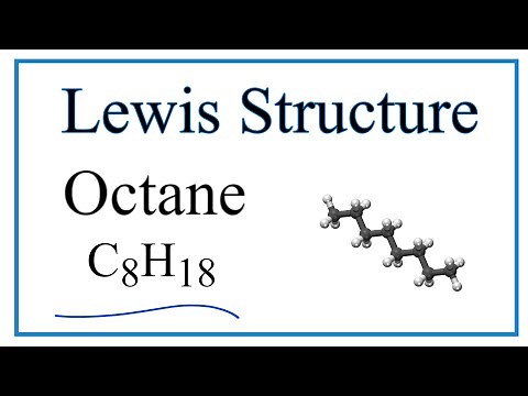 How to Draw the Lewis Dot Structure for C8H18: Octane