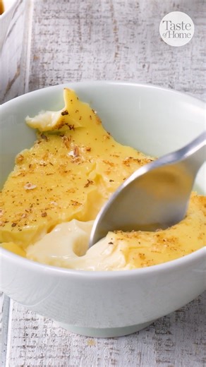 27K views · 140 reactions | This custard recipe uses simple ingredients and a no-frill method to make the perfect batch of belly-warming baked custard. Full recipe here: https://trib.al/BDwHKEY | Taste of Home | Facebook