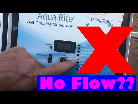 Hayward AquaRite Salt System NO FLOW? Tips and Tricks to easily Diagnose and Fix