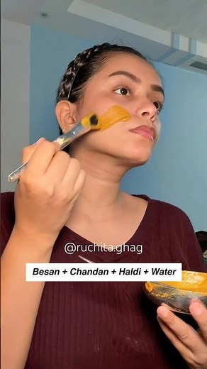 Easy to make homemade face mask. Works like magic ✨ Do Try This & Thank Me Later!