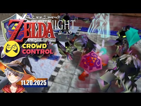 Ocarina of Time Randomizer w/ Crowd Control ft. ‪@braggaboutit‬ | 11.15.2025