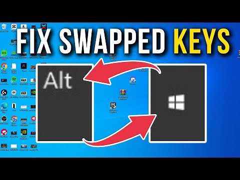 How To Fix Left ALT & Windows Key Swapped - Full Tutorial