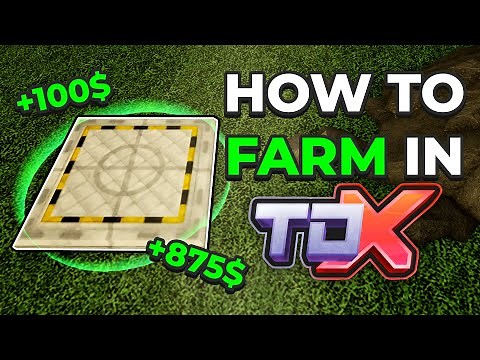 How To Farm in TDX - Roblox Tower Defense X
