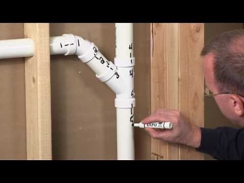 How to Glue and Join PVC Plastic Pipe