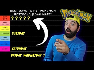 WHEN Does Walmart RESTOCK Pokemon Cards?! BEST Days RANKED! 😮