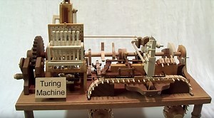 A Turing Machine Handmade Out of Wood