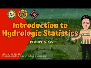 Introduction to Hydrologic Statistics | Statistics of Rainfall Data | Hydrology