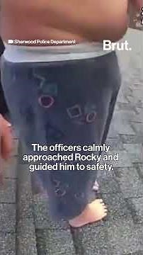 Oregon police rescue nonverbal child from autism from his roof