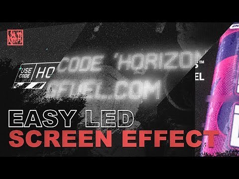 How To Create an LED Screen Effect in After Effects [Two Methods] (After Effects)