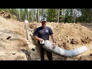 Pt. 2 DIY Septic System install - Building our Off Grid Homestead