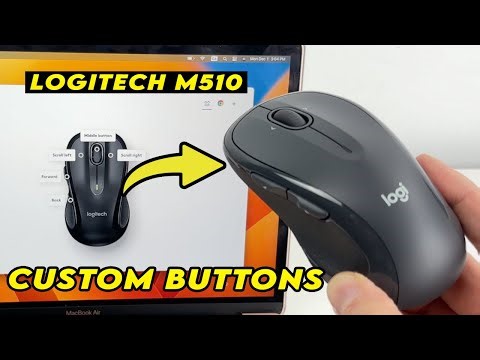 How to Setup Custom Buttons on the Logitech M510 Mouse
