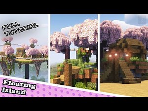 How to Build a Beautiful Floating Island House in Minecraft 🏡 | Ultimate Tutorial (Step by Step)