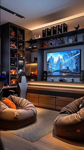 Ultimate Gaming Room Setup 2025 🎮 | Modern & Cozy Vibes!#GamingRoom #GamingSetup #shorts
