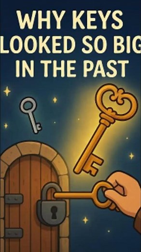 Why Keys Looked So Big in the Past