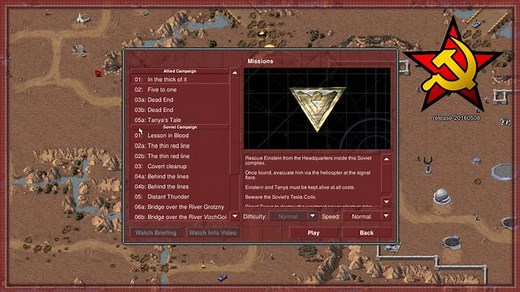 OpenRA: Open-Source-Klon von Command & Conquer