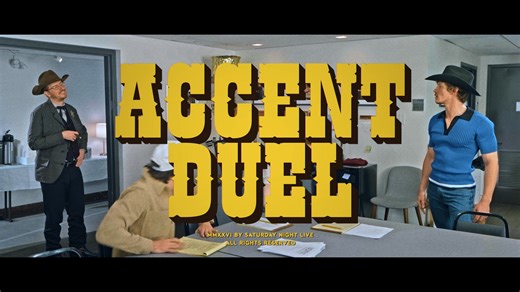 SNL Host Connor Storrie and James Austin Johnson face off in an accent duel | Saturday Night Live