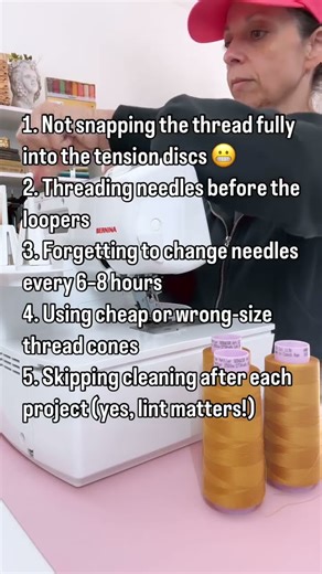 5 Things Ruining Your Serger Stitches!