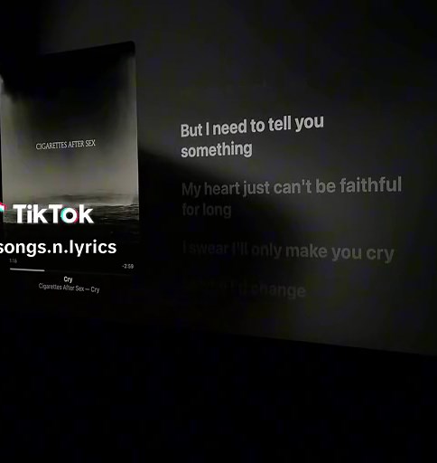 Emotional Cas Song Lyrics: Cry