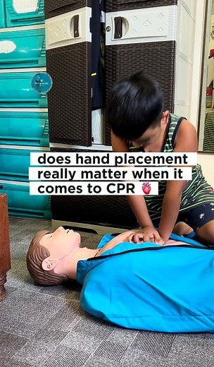 145K views · 3K reactions |  CPR Hand Placement Matters ...