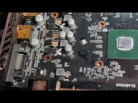 How to repair graphics card. 