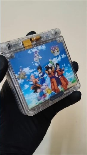 Gameboy Advance sp 3D looking