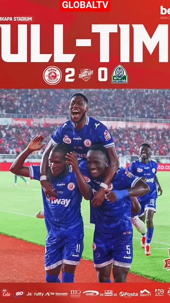 FULL TIME: SIMBA 2 - GOR MAHIA 0 SIMBA DAY🦁 #simba #football #simbaday