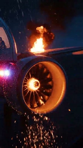 Plane Engine Flash & Explosions #shorts #shortvideo #planecrash #plane