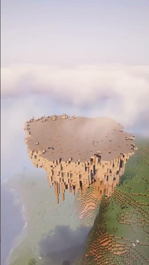 Minecraft floating Castle | Timelapse |